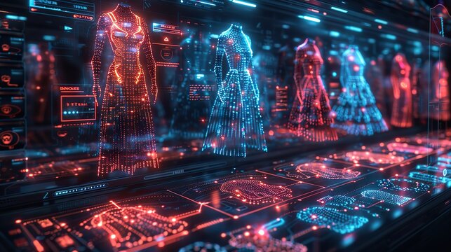 AI-driven automation in the fashion industry.