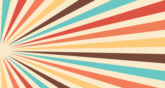 abstract line 1990's years design background vector art