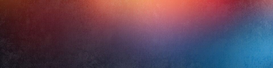 A blue and red gradient background with grunge texture. 