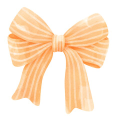 Orange Bow
