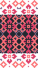 Abstract seamless background pattern pixelated Pixel Seamless Pattern