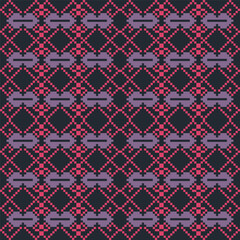Abstract seamless background pattern pixelated Pixel Seamless Pattern
