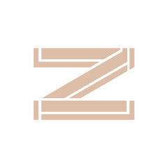 Monogram Z. Design vector Z logo. Monogram initial letter mark Z logo design. Monogram design vector logo. Monogram initial letter mark Z logo design. Simple Z monogram. Monogram Z design logo