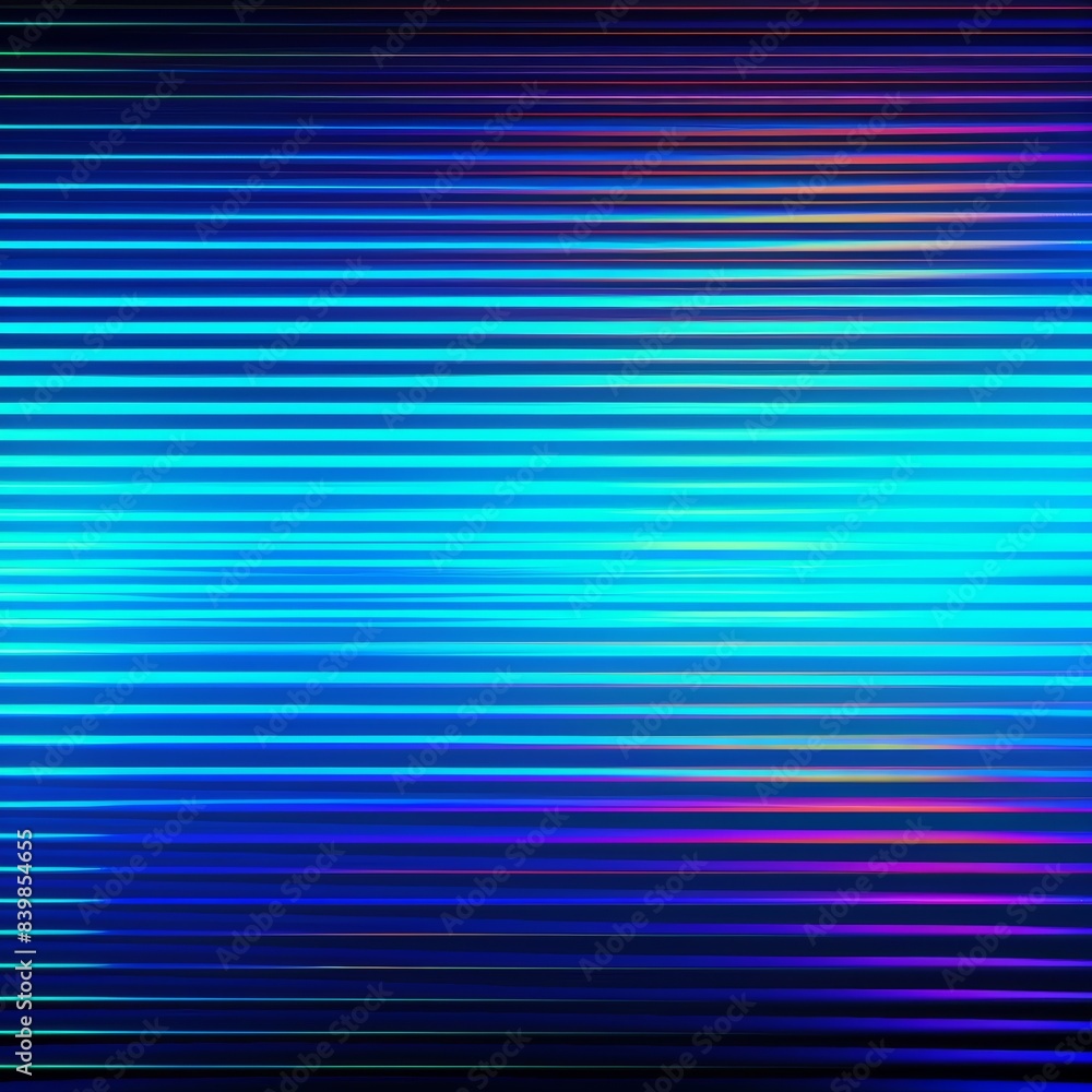 Poster a background texture of a holographic display with blue straight horizontal scan lines, web design, 