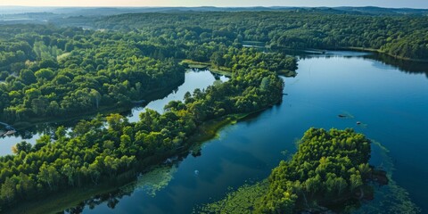 Aerial view of Grohmann