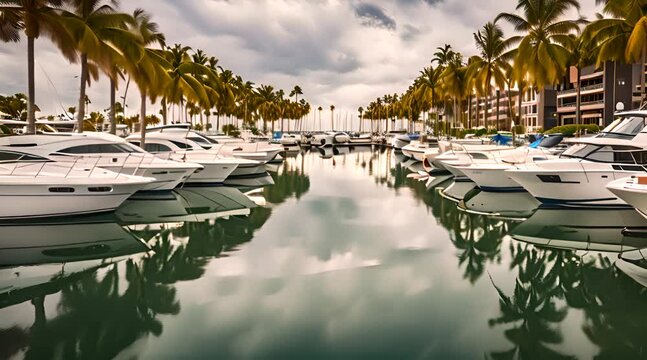 Portomaso Bay and Yachts. Stunning Panorama