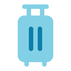 suitcase icon for illustration