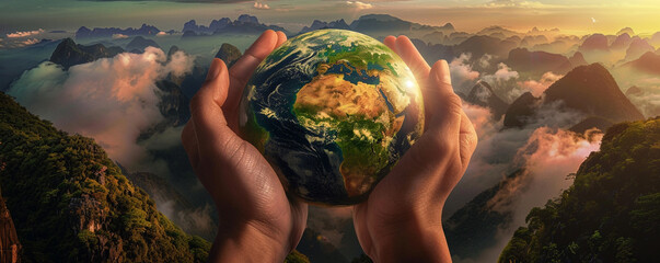 person in the desert