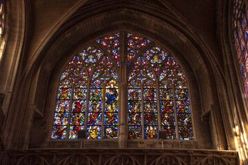 stained glass window