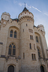 Fototapeta premium old castle in the city