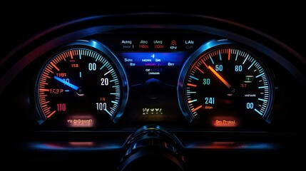 speedometer dashboard lights