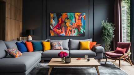 cozy grey wood