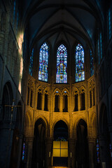 Fototapeta premium interior of saint cathedral city