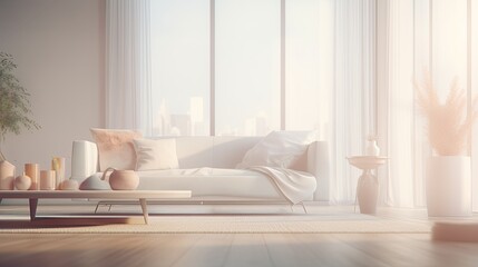 modern blurred interior designs