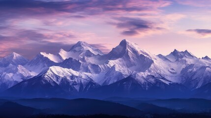 sky purple and silver