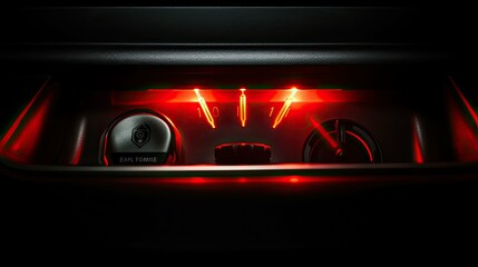 illuminated car battery light