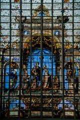 stained glass window