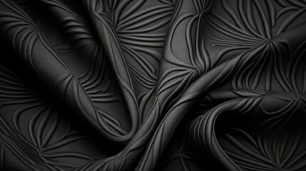Obraz premium lines dark gray pattern