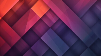 Geometric Pattern with Dark Gradient Colors 