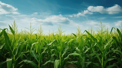 Obraz premium field agriculture corn