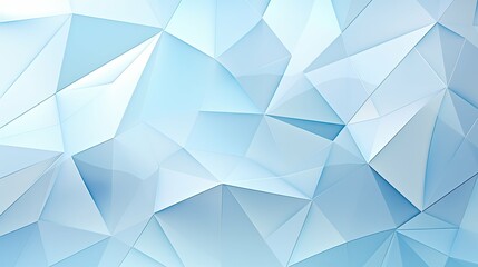 Obraz premium triangles light blue geometric pattern