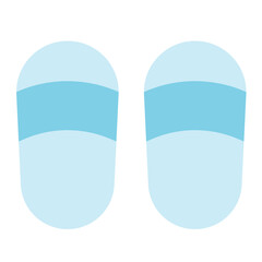 slipper icon for illustration