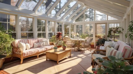 Fototapeta premium socializing sun rooms