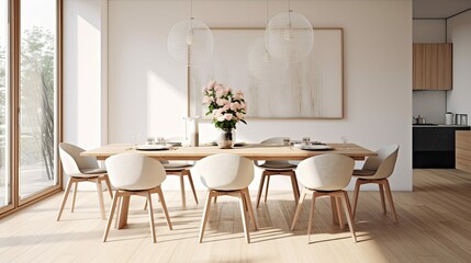 dining scandinavian interior