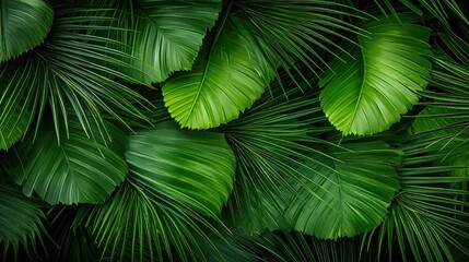 tropical leaves coconut background