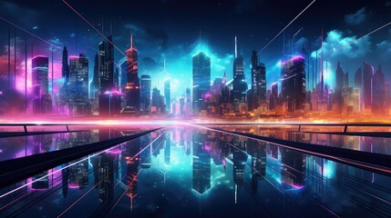neon global technology banner
