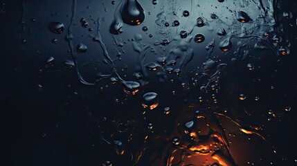 wet abstract background dark
