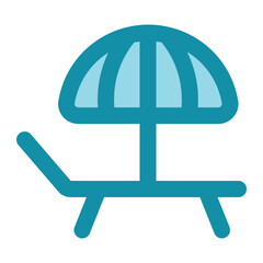 hammock icon for illustration
