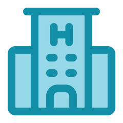 hotel icon for illustration