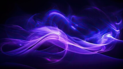 Obraz premium shot purple light particles