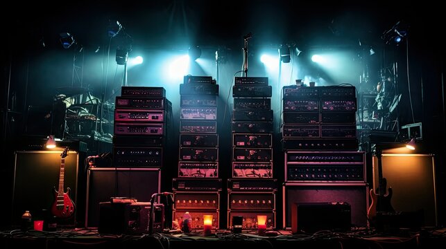 mixers concert equipment