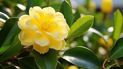 Fototapeta premium petals sweet lemon yellow