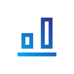 Obraz premium Editing Design Gradient Blue Icon