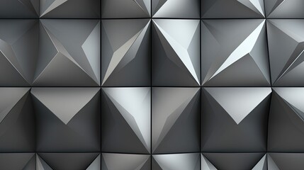 reflective gray triangle background