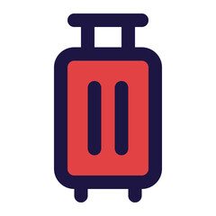 suitcase icon for illustration