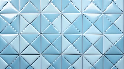 Obraz premium ceramic light blue geometric pattern