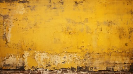 brick grunge yellow