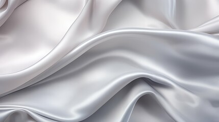 Obraz premium glamour silver silk background