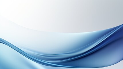 Obraz premium elegant blue ribbon background