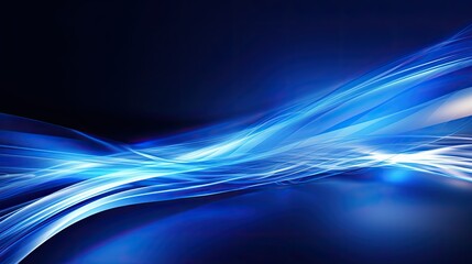 Fototapeta premium mesmerizing blue technology abstract