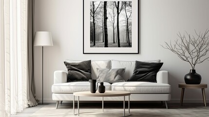 clean birch tree cut out
