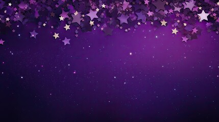 backdrop purple stars background