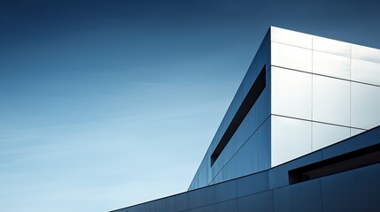 geometric grey blue background