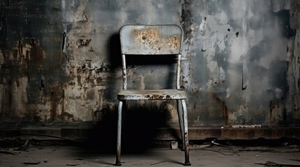 chipped gray distressed