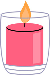 Candle Illustration
