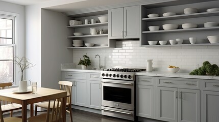 cabinets gray kitchen